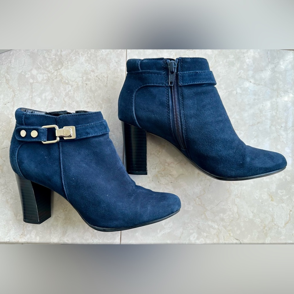 Alfani Navy Ankle Booties